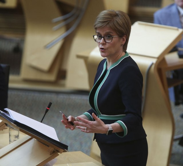 Scottish Prime Minister announces referendum on independence from the United Kingdom