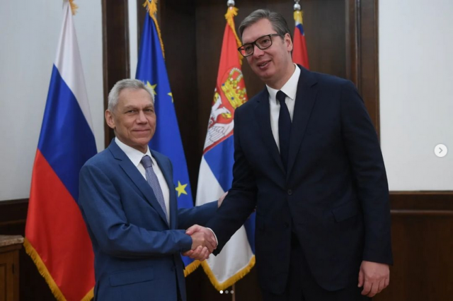 Vučić na sastanku sa ambasadorom Ruske Federacije Aleksandrom Bocan