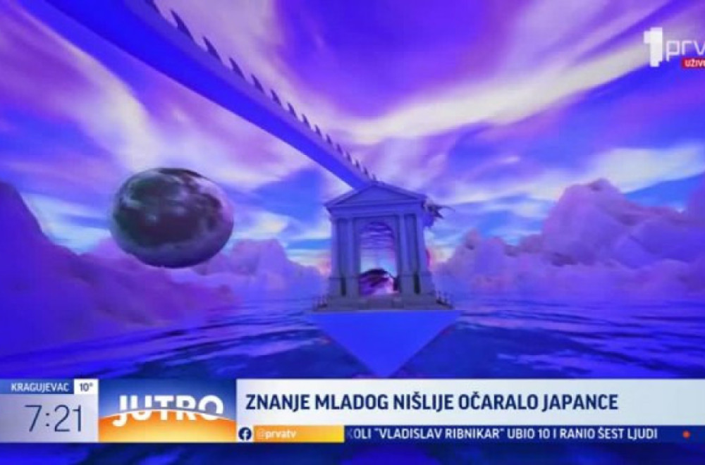 Znanje mladog Nišlije očaralo Japance VIDEO