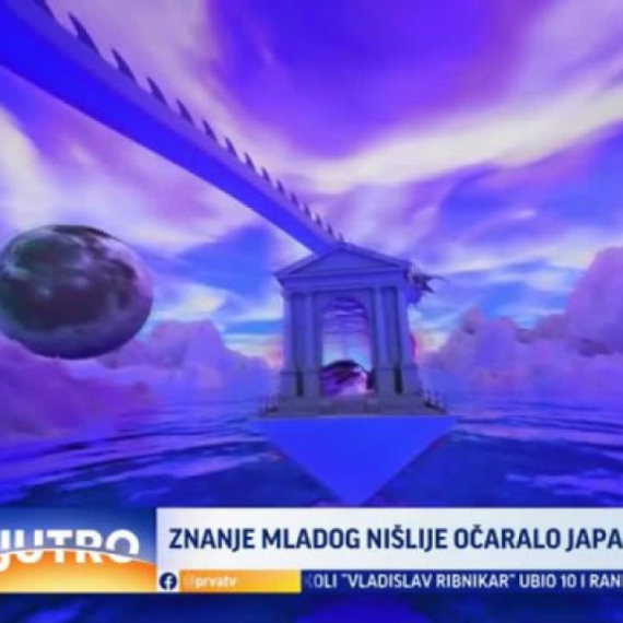 Znanje mladog Nišlije očaralo Japance VIDEO