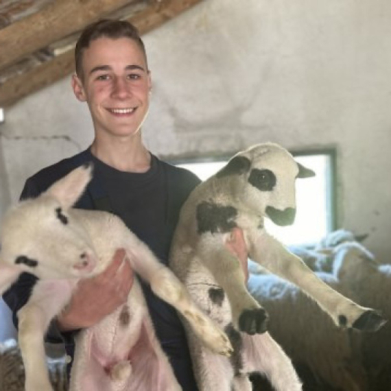 Ovo je najmlađi farmer u Srbiji: Zoran ima samo 16 godina, ali je dečak za primer