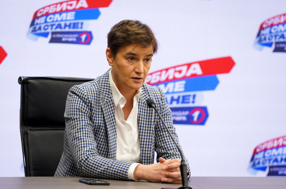 Brnabić: Neka njihova lista nosi ime Šider, Šenah, Rot a naša jednog Srbina - Aleksandra Vučića