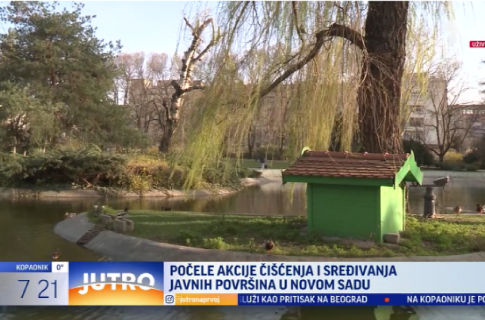 Novosađani počeli sa pripremama VIDEO