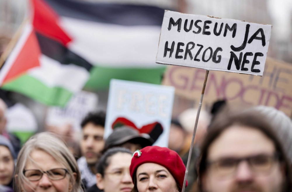 Protesti u Amsterdamu: "Jevreji protiv genocida" FOTO