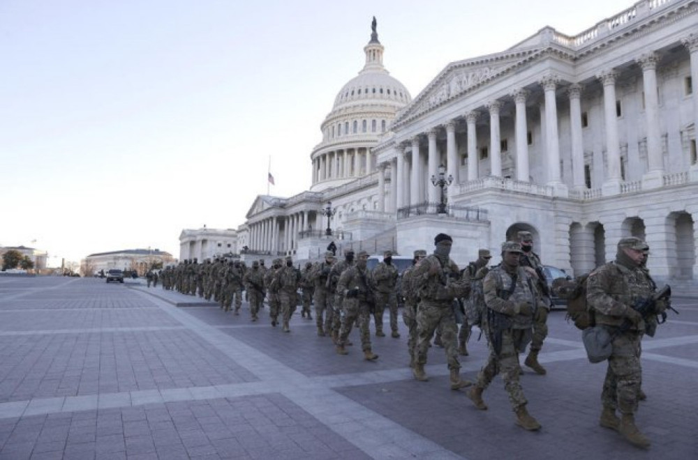 Possible civil war? They're all armed to the teeth