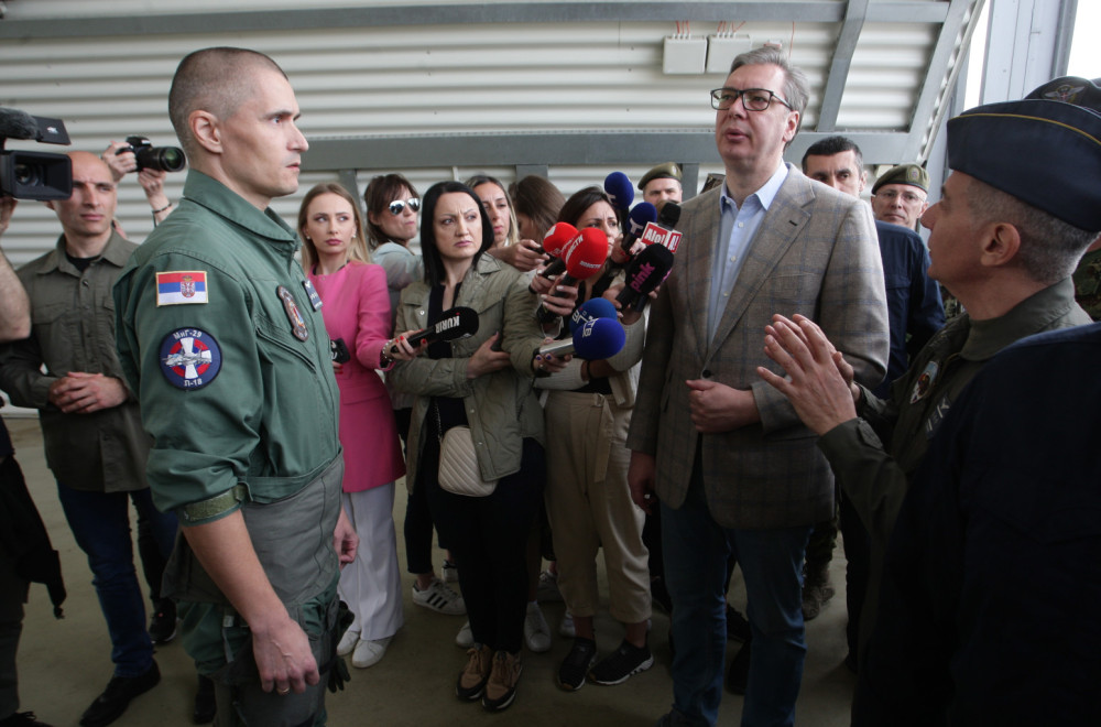 Vučić obišao jedinice PVO: "Videli ste samo deo naših mogućnosti" FOTO/VIDEO