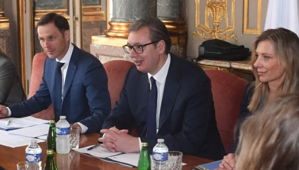 Počeo sastanak Vučića sa delegacijom francuskog EDF-a