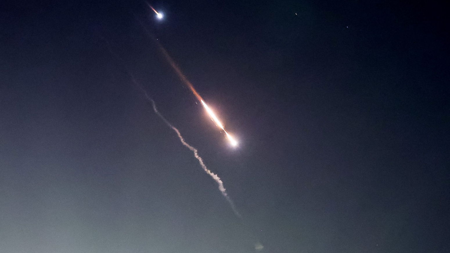 View from Israel as Iran launches dozens of missiles