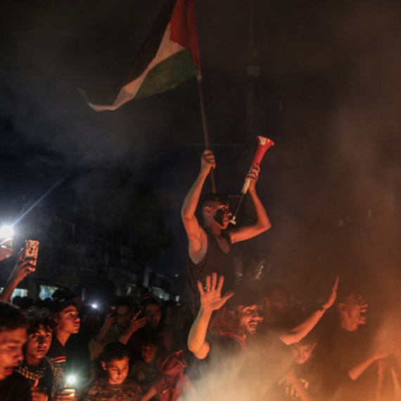Slavlje u Gazi: Stanovnici proslavljaju prekid vatre VIDEO