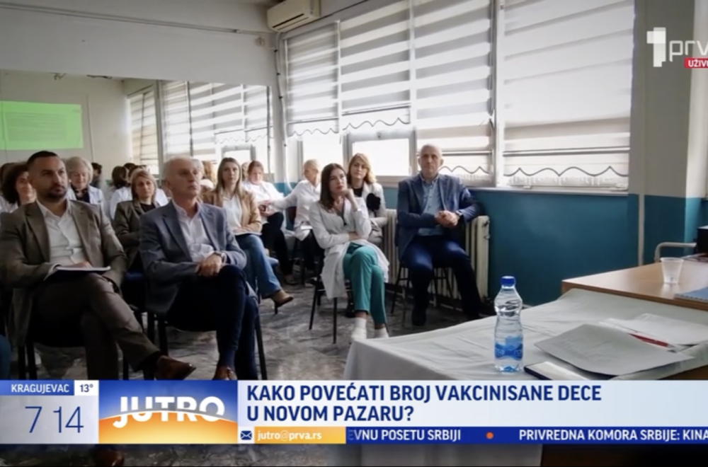 Kako povećati broj vakcinisane dece u Novom Pazaru? VIDEO