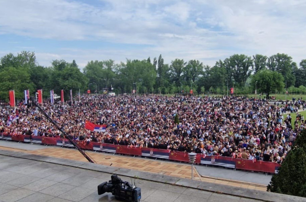 Everything is ready for the ceremony: Xi Jinping in Belgrade, historic visit PHOTO