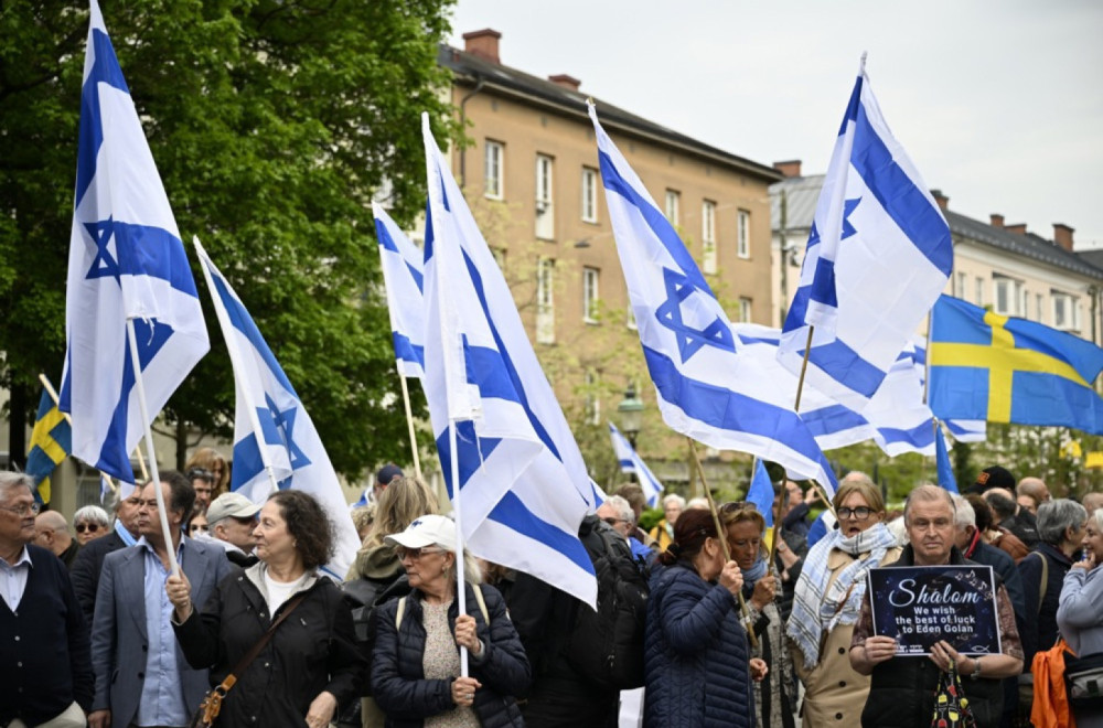 Izraelske zastave preplavile Malme, igra se kolo: Grad pod opsadom pred Evroviziju FOTO