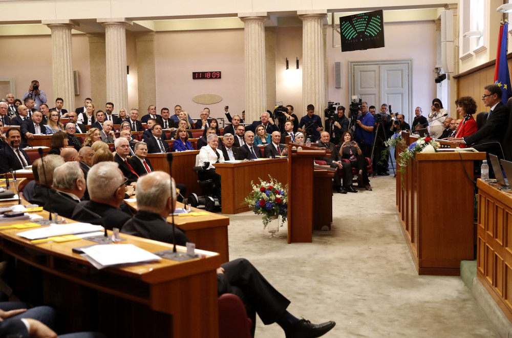 Buran početak hrvatskog Sabora: Optužbe, prepucavanje i opomene