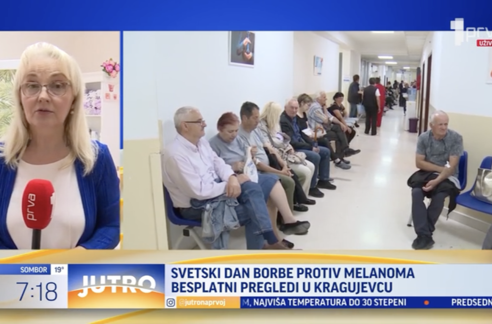 Svetski dan borbe protiv melanoma: Besplatni pregledi u Kragujevcu VIDEO