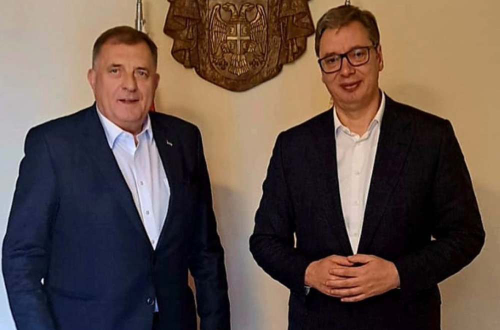 Vučić se sastao sa Dodikom: Pripreme za Sabor 8. juna glavna tema FOTO