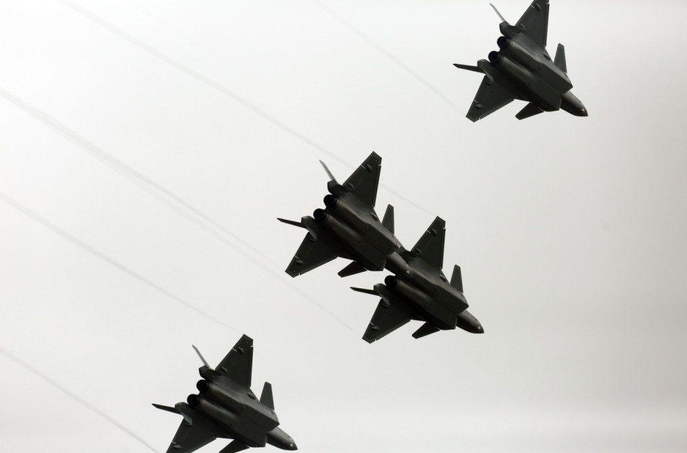 China raised fighter jets - army on standby