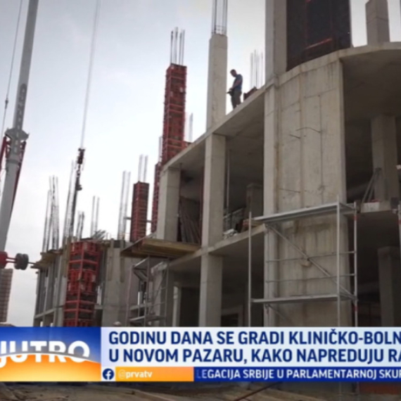 Godinu dana od izgradnje Kliničko-bolničkog centra u Novom Pazaru: Evo kako napreduju radovi VIDEO