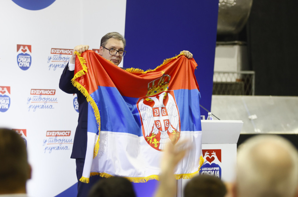 Vučić učestvuje na Prvom svesrpskom saboru: "Jedan narod, jedan sabor" FOTO
