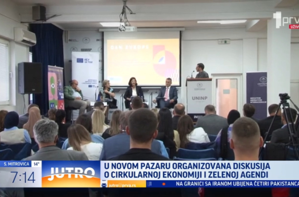 Kampanja "Evropa je naša kuća" održana u Novom Pazaru VIDEO