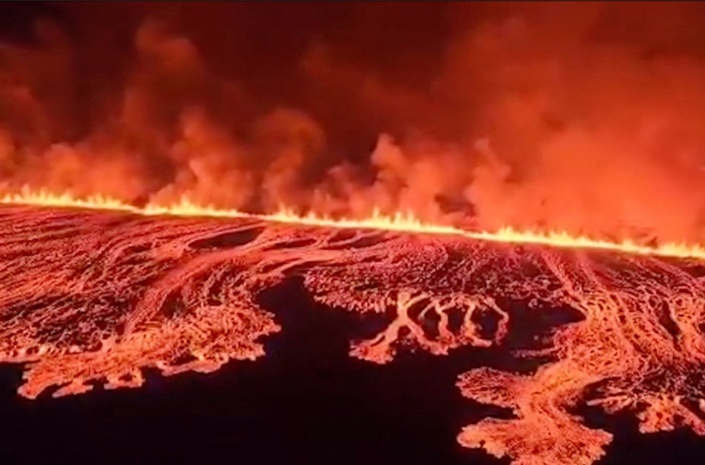 Haos se nastavlja: Islandski vulkan izbacuje lavu i dim drugi dan zaredom VIDEO