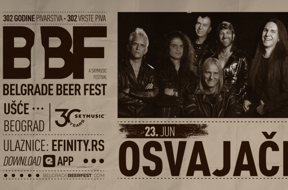 I Osvajači nastupaju na Belgrade Beer Festu