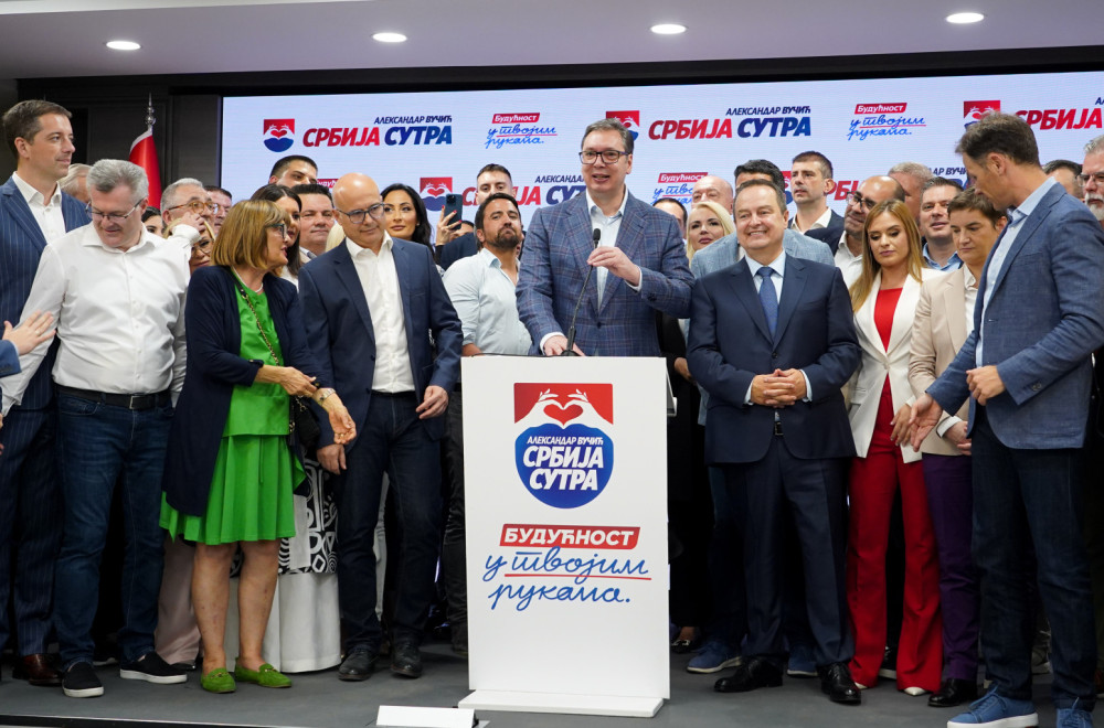 Vučić proglasio neverovatnu pobedu: Sada ćemo imati 63 mandata FOTO