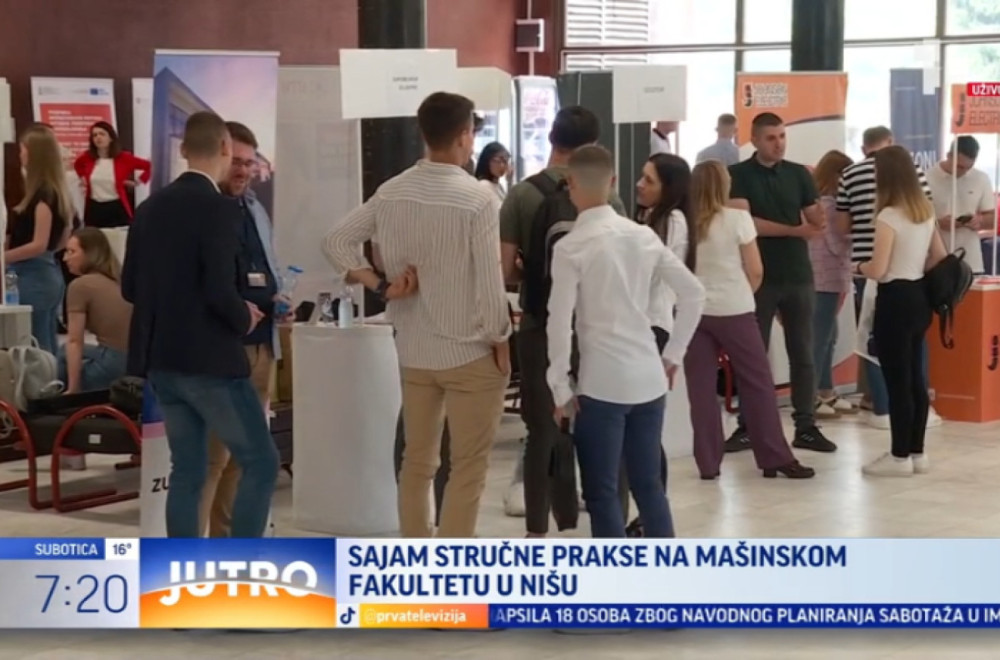 Studenti iz Niša lakše do posla: Organizovan Sajam stručne prakse VIDEO