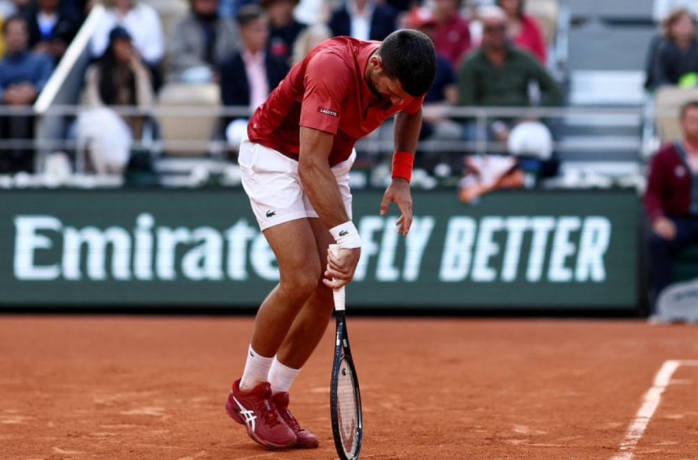 Tenis: Novak Đoković se zbog povrede povukao sa Rolan Garosa