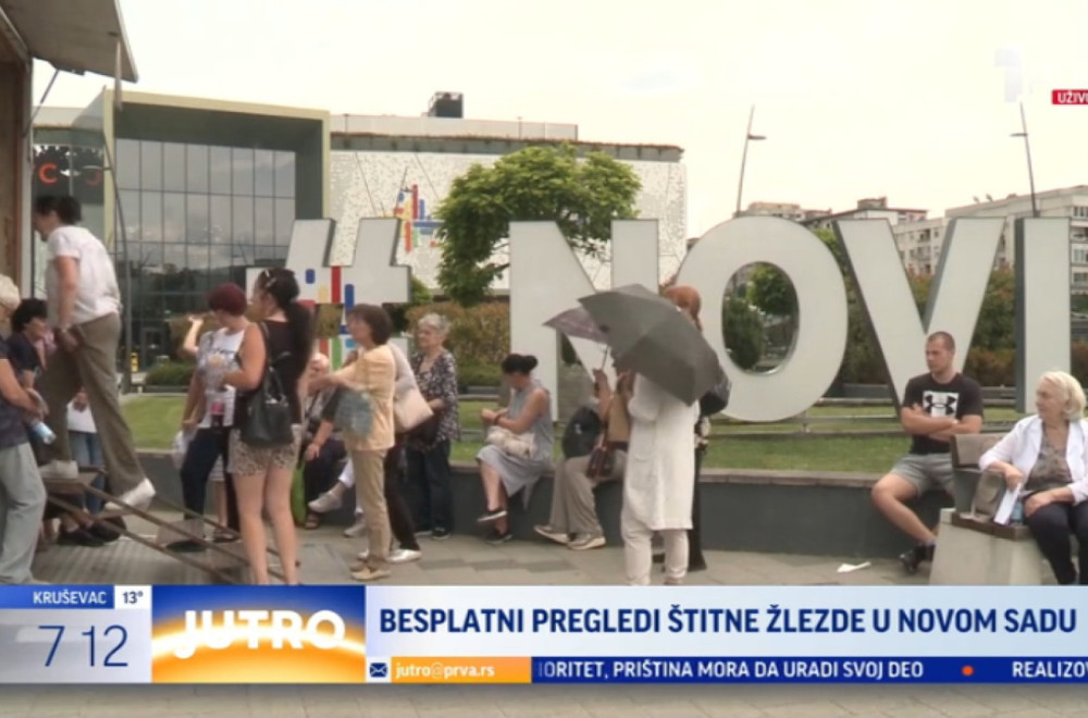 Novosađani, besplatno se pregledajte: Evo kada i gde VIDEO