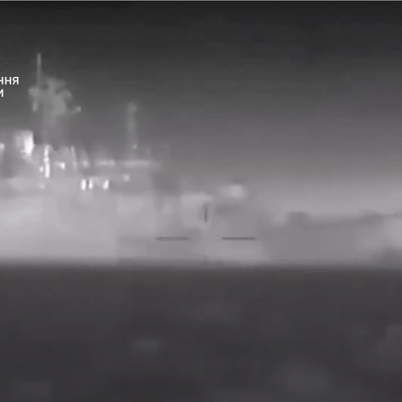 Ukrainians blew up a Russian ship to pieces VIDEO