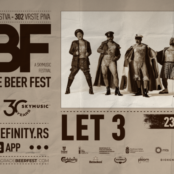 Pripremite se za nezaboravan spektakl na Belgrade Beer Festu jer 23. juna stiže Let 3!