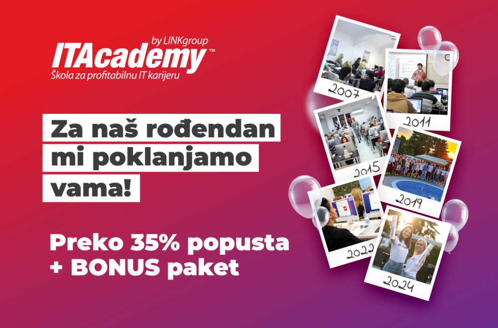 Itacademy Vam Za Svoj Rođendan Poklanja Preko 35 Popusta I Bonus Paket Za Besplatno Doživotno 5649