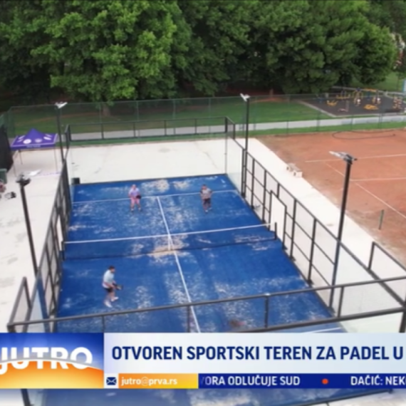 Otvoren prvi ovakav sportski teren u Čačku VIDEO