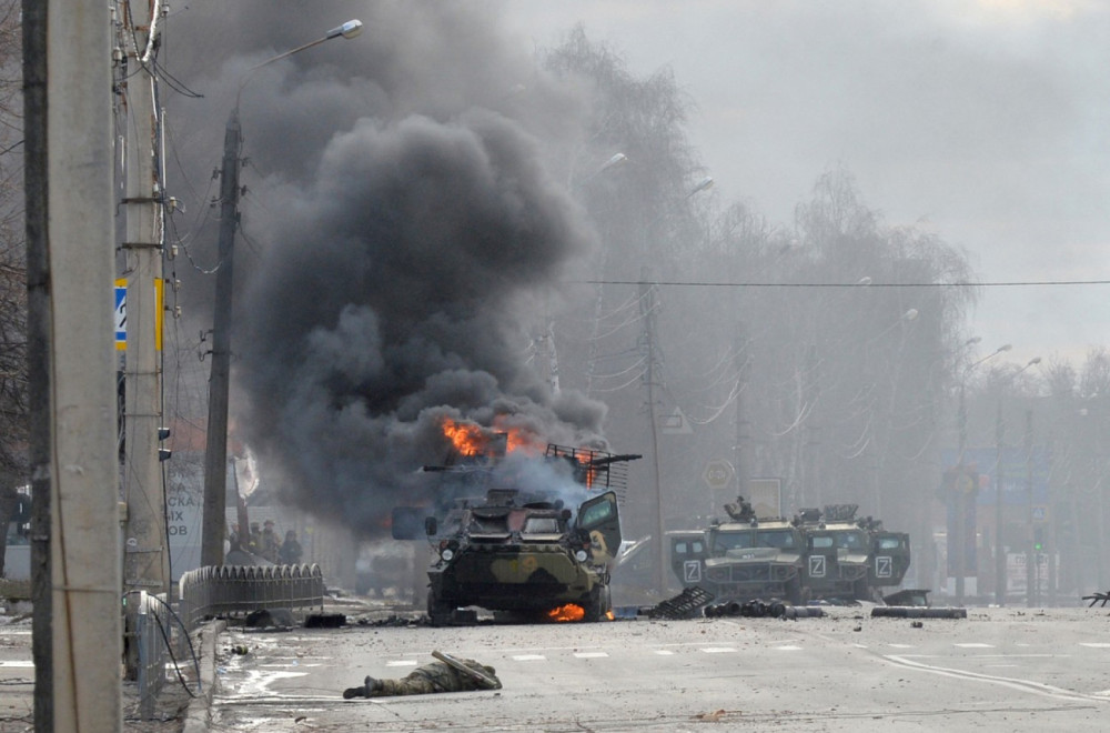 Težak udarac za Kijev: Rusi razneli vojni voz, 117. brigada ostala bez oklopnih vozila VIDEO