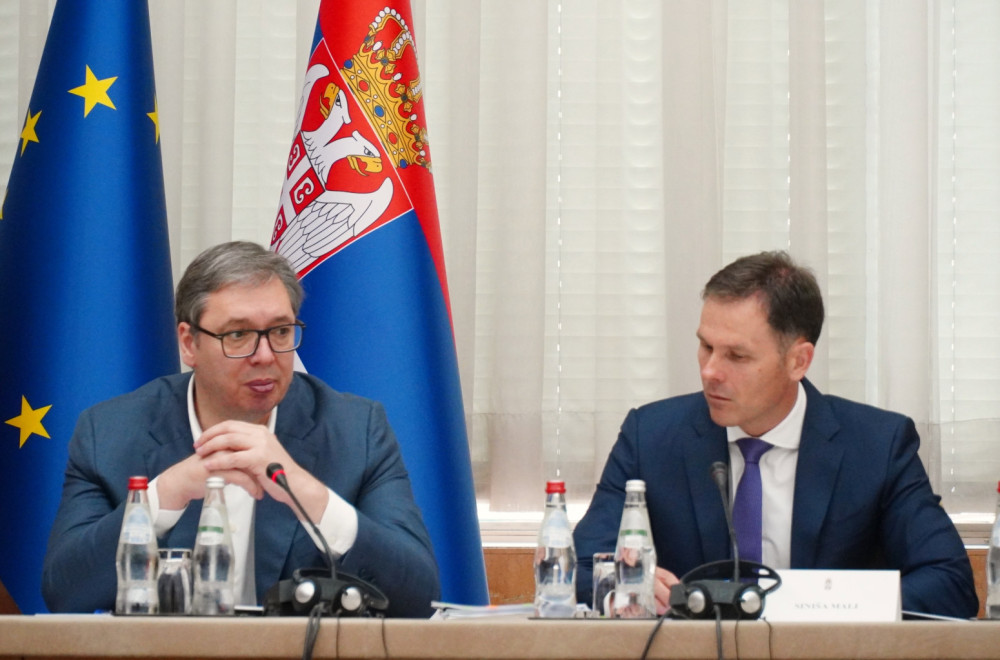 Vučić i Mali sa delegacijom MEDEF: Razgovarali i o Ekspu FOTO