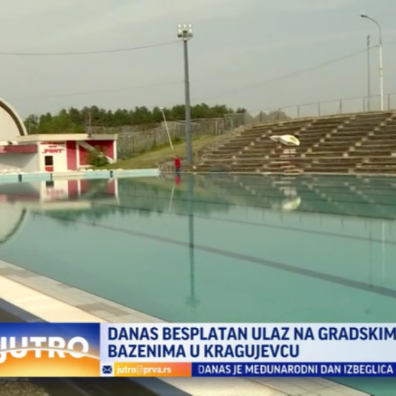 Kragujevčani će sada i ovde moći da se rashlade: Počela kupališna sezona VIDEO