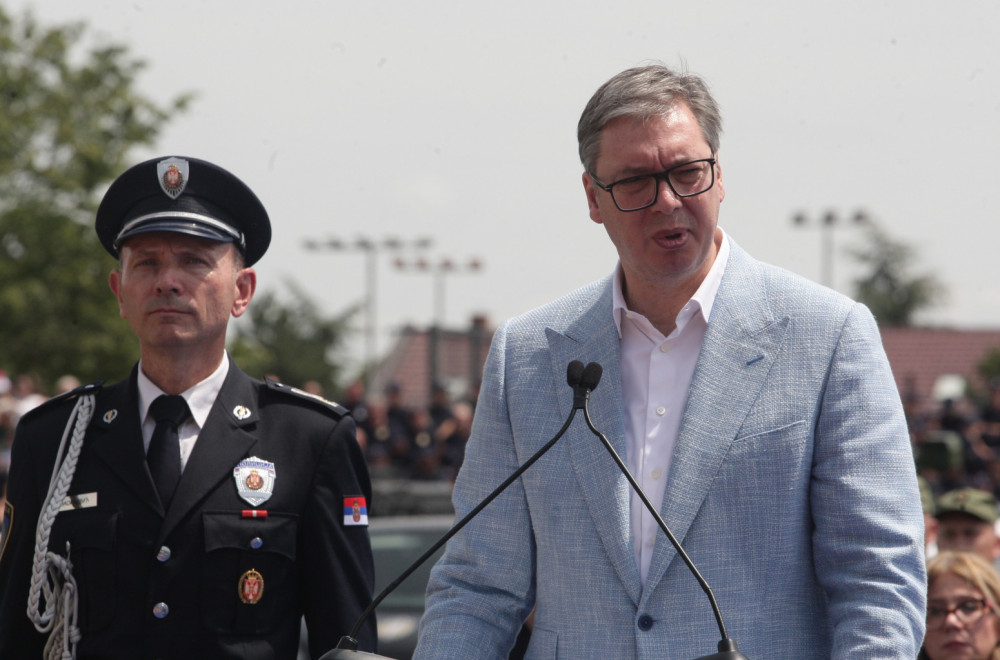 Vučić na centralnoj svečanosti Dana MUP-a: Svaki pedalj Srbije mora biti bezbedan FOTO