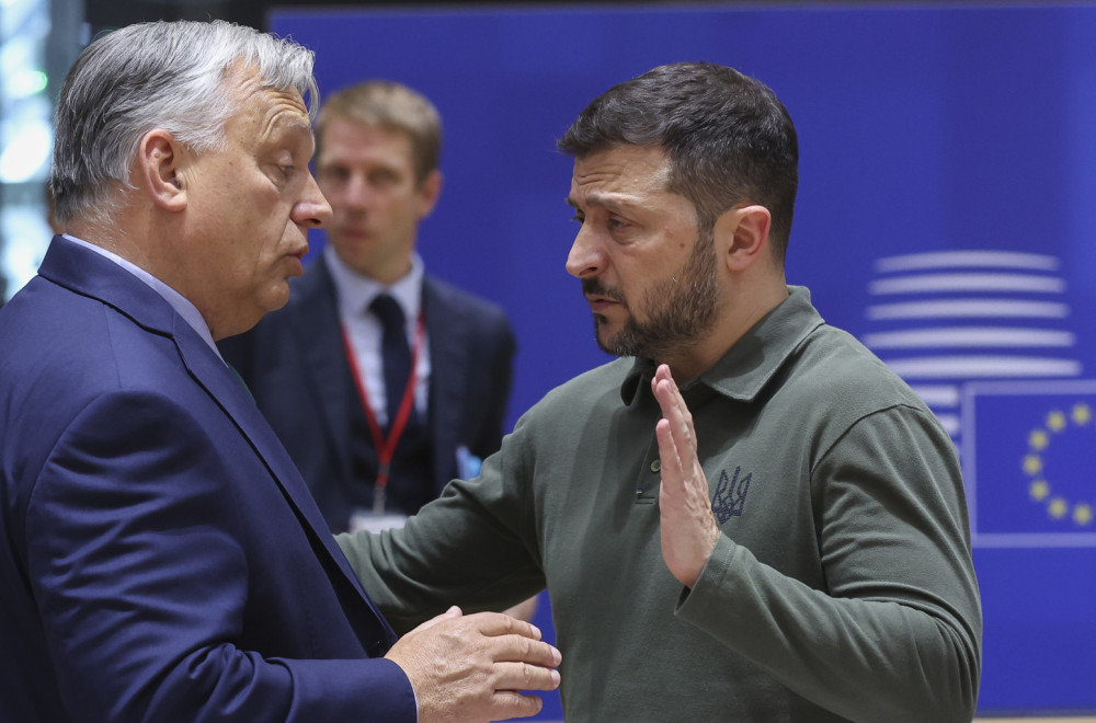 Snimljeno je: Orban i Zelenski, oči u oči VIDEO