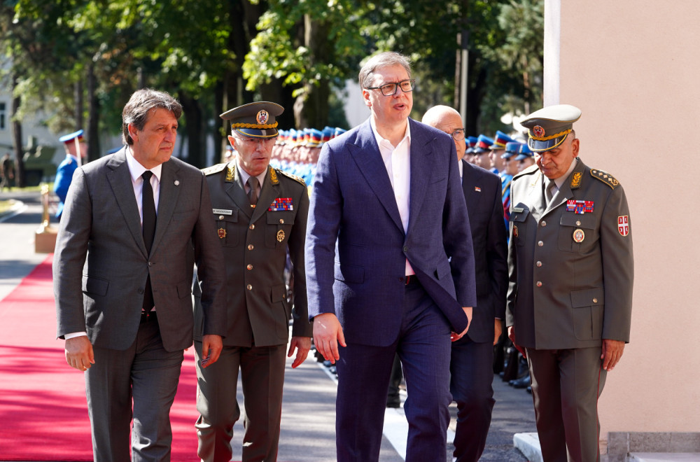 Vučić at the collegium of the Chief of the General Staff; Session in progress PHOTO