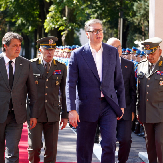 Vučić at the collegium of the Chief of the General Staff; Session in progress PHOTO