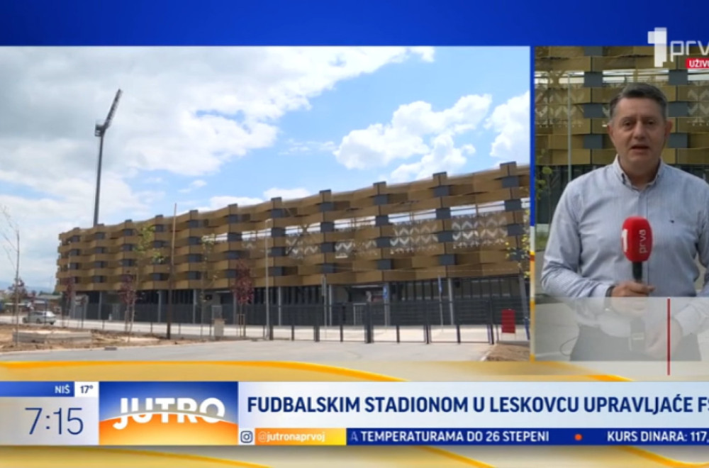 FSS upravlja fudbalskim stadionom u Leskovcu VIDEO