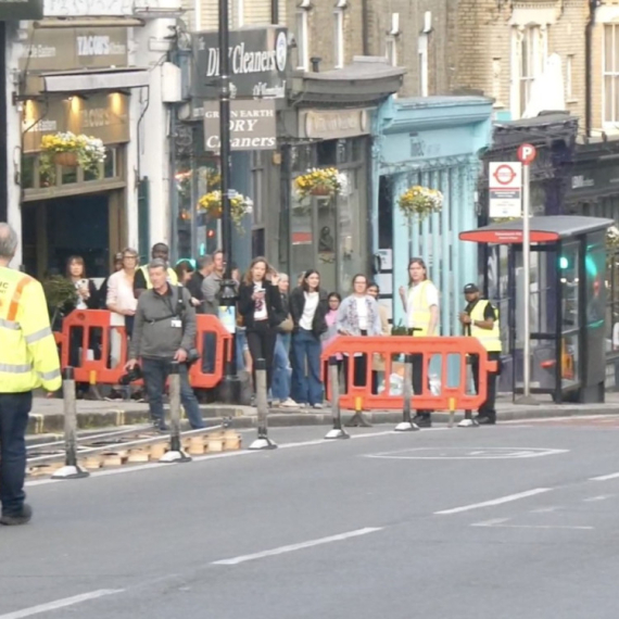 Snimanje filma u Londonu izazvalo haos