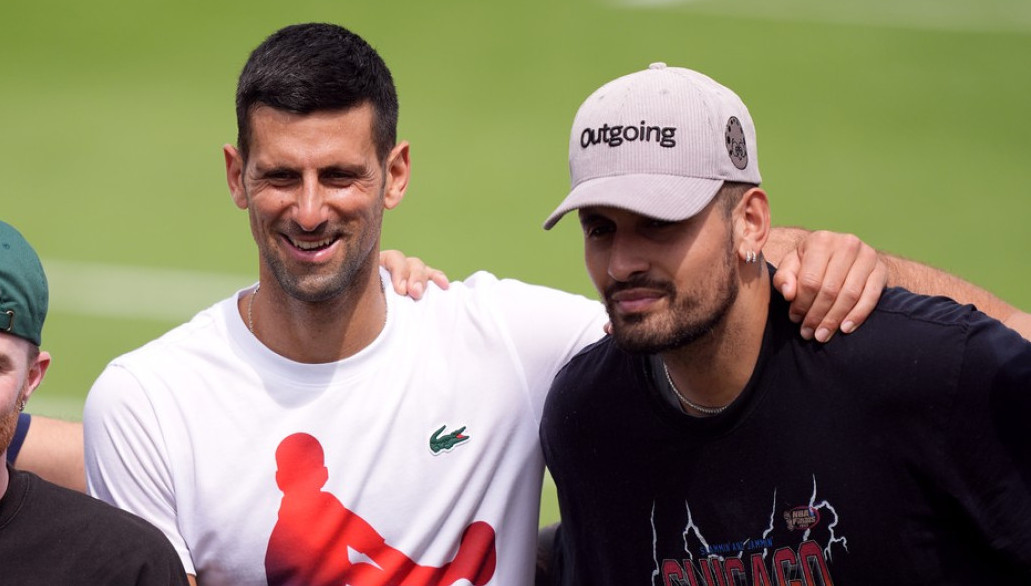 Kyrgios on Djokovic: "I couldn't even dream"