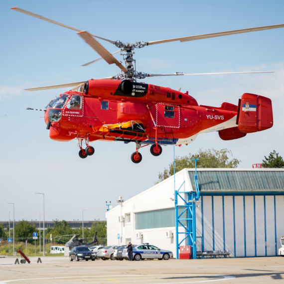 Srpski vatrogasci i helikopter Ka-32 poslati u Severnu Makedoniju FOTO