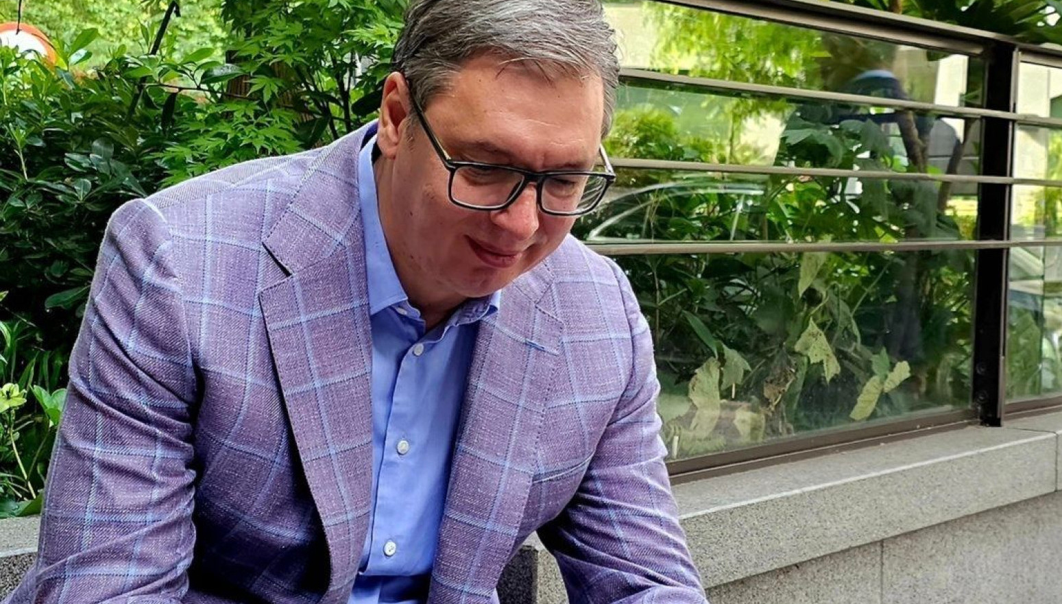 Vučić iz Londona prati utakmicu protiv SAD: "Napred Srbija" FOTO