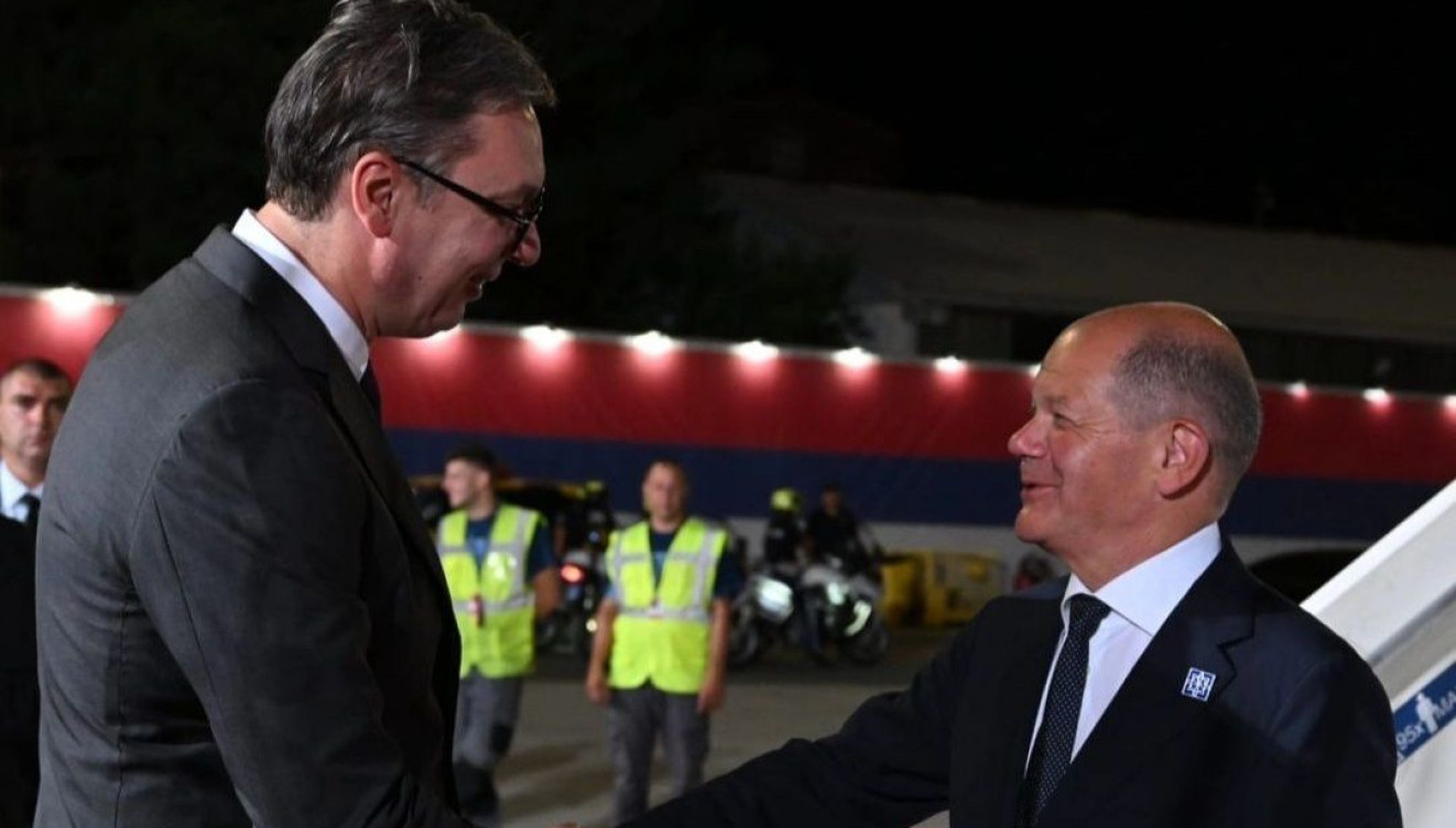 Vučić welcomed Scholz: "We'll consider the future of Serbia and opening of new opportunities for our country"