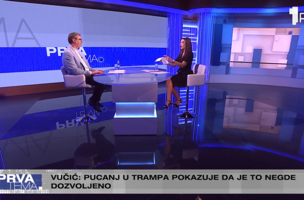 Vučić o atentatu na Trampa: Ponoviće se; Sada ima veliku šansu da pobedi