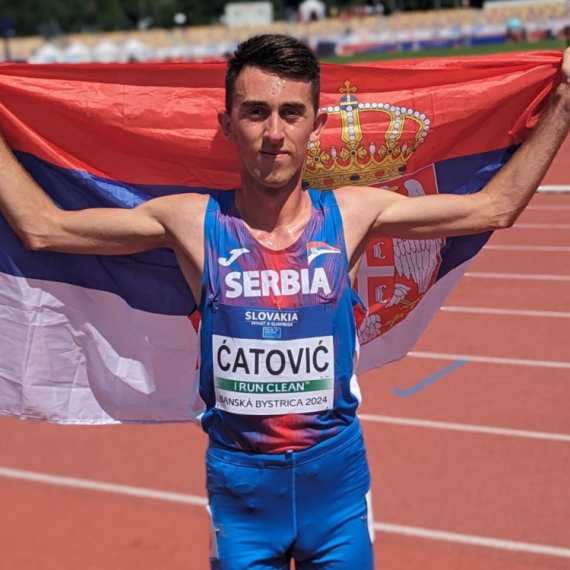 Aldin Ćatović juniorski šampion Evrope na 3.000 metara