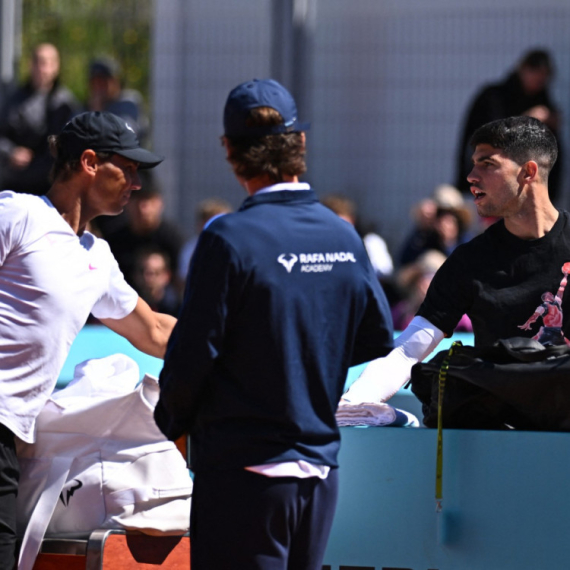 Nadal i Alkaras u Parizu, prvi zajednički trening u sredu
