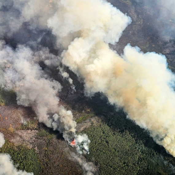 Kiša ugasila skoro sve požare u Crnoj Gori